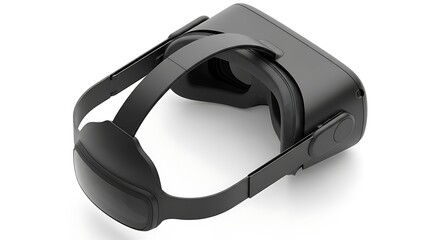 Immersive Virtual Reality VR Headset Futuristic Technology for Gaming and Entertainment