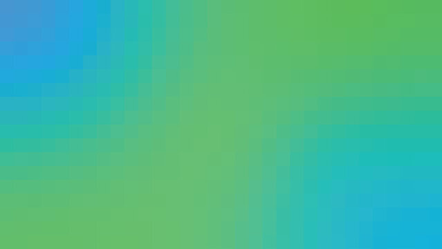 Clean Pixelated Corporate Background Vector - Fresh Blue Green Gradient Mosaic