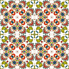 ethnic Arabic oriental ornament vintage