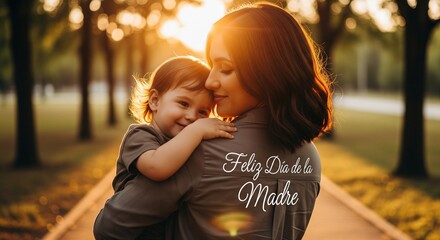 Photorealistic Mother’s Day Illustration in a Park