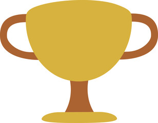 Illustration of a Gold Trophy