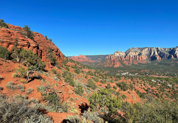 Red rock landscape in Sedona, Arizona