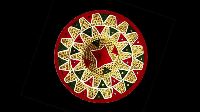 assam, japi, design, traditional, assamese, india, 