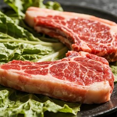 Obraz premium Fore Rib meat cuts