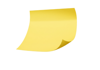 Bright yellow sticky note beckons with reminders, perfect for organization, creative brainstorming, and essential office communication, inspiring focus and productivity