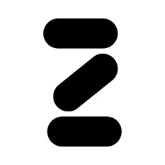 sound wave glyph icon