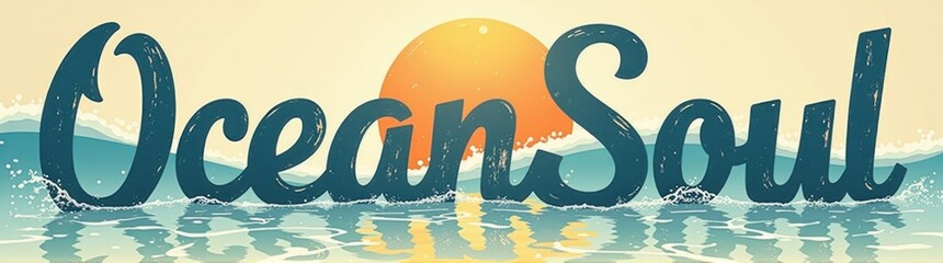 Sign that says clean soul on a beach