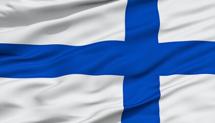 Obraz premium flag of Finland
