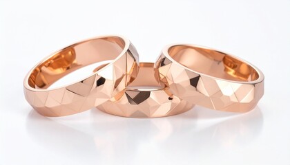 pair of gold earrings