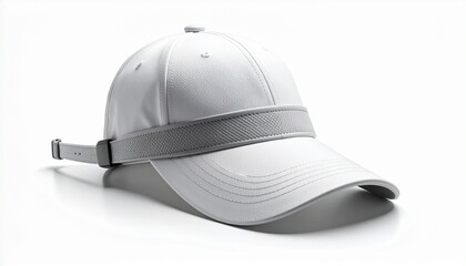 white baseball cap