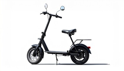 vector illustration of a scooter