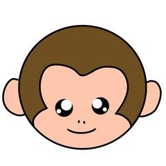 monkey animal illustration
猿　動物　イラスト