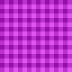 Purple Gingham Seamless Pattern – Vibrant Checkered Plaid Background, Bright Violet Fabric Design