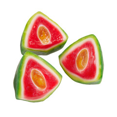 sweet colorful holiday treats PNG image, transparent background