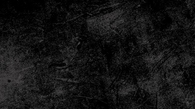Grime grunge overlay texture with raw dirt stains for film, grunge texture black and white background animation,
Dark grunge textures animation, Seamless looping black crumpled paper background  
