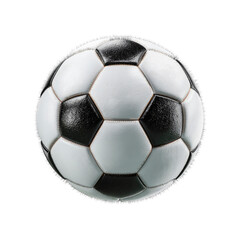 Soccer ball with fuzzy edge