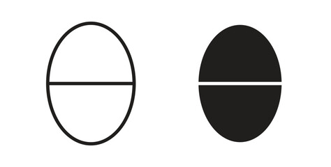 Theta icon for mobile app, editable designs