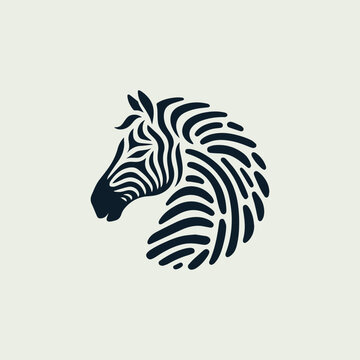 Fingerprint Zebra Logo