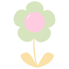 Cute Flower Sticker Decoration