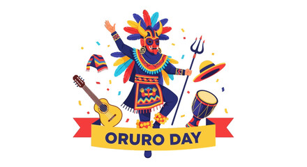 Oruro Day Festival Celebrates Bolivian Culture with Music, Dance, and Traditions