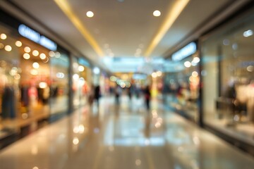 Abstract background of shopping mall. High quality