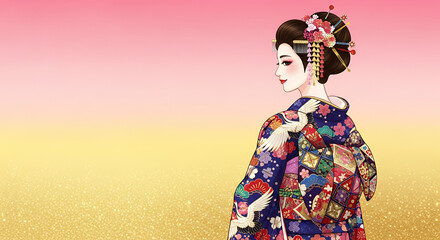 Japan Coming of Age Day, furisode kimono