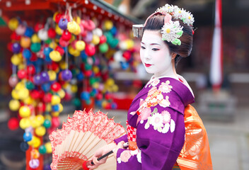 The Art of Japanese Geisha Beauty In Kyoto