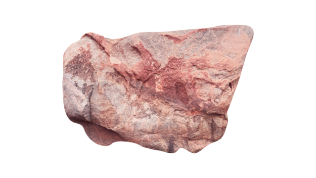 Textured Red Rock Close-Up