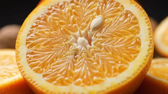 Ripe apple and pear splashing into clear water with dark background, vibrant colors and refreshing effect