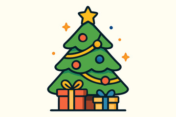 Fototapeta premium Merry Christmas Wishes For Everyone Today Festive