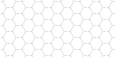 Abstract white background with hexagons. Abstract hexagon polygonal pattern background vector. seamless bright white abstract honeycomb background.	