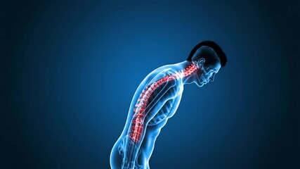 Progression of Back Pain and Spinal Stress Visualization Through Human Anatomy