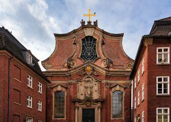 Obraz premium St.Joseph Kirche auf Sankt Pauli