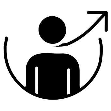 Resilience icon vector image. Can be used for Crisis Mangement.