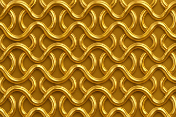 Liquid Gold Chainwave – Metallic Lux Pattern
