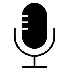 Voice Recorder icon vector image. Can be used for Crime Investigation.