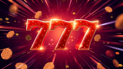 スリーセブンとはじけるコイン