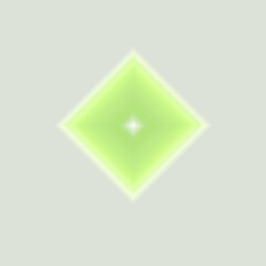 Colorful Diamond Gradient on Transparent Background – Vibrant Gemstone PNG