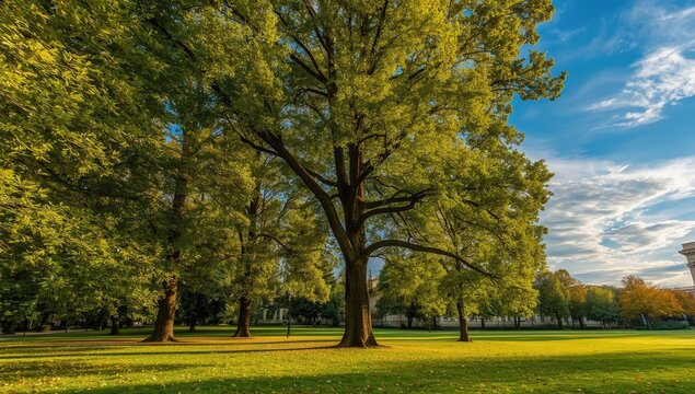Alexander Park scene at Tsarskoye Selo, emphasizing landscape preservation and historical site maintenance