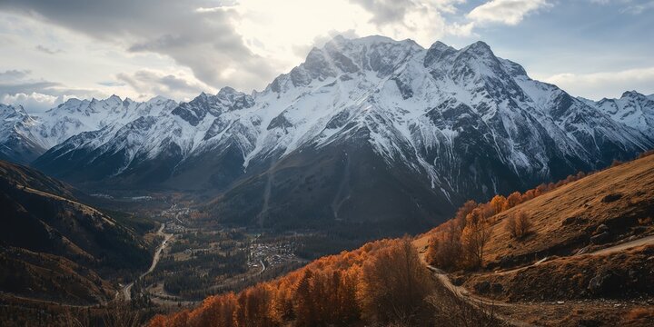Creeper ivy plants climbing a grunge brick wall background, used as textured building facade, urban nature, Earth Day - Powered by Adobe