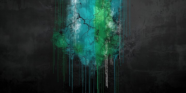 Paint dripping wall background, suitable for text overlay or editorial layout design