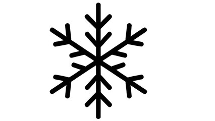 Fototapeta premium Snowflake icon