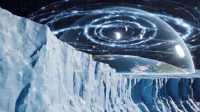 Cosmic Terrarium The Firmament Dome Model Visualization
