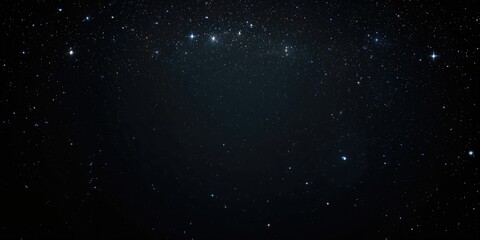 Fototapeta premium Stars on a black background, suitable for text overlay or graphic design backgrounds