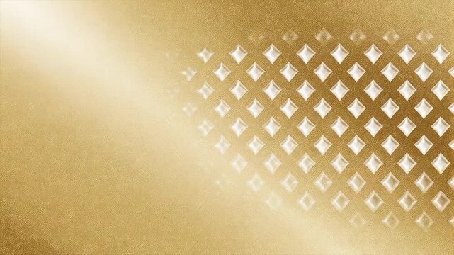 Gold background with diamond-like pattern, fading from clear light to textured surface