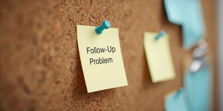 Paper notes pinned on cork board with white thumb tack, used for organizing tasks and reminders, office supplies, organizational setup.