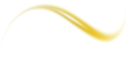Naklejka premium Grainy gold gradient wave divider line with noise texture
