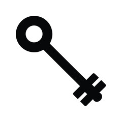 Key Flat Minimal Icon