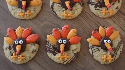 Turkey Cookies