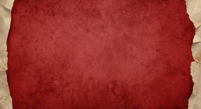 Red grunge vintage paper background, used as a textured backdrop for graphic design projects
